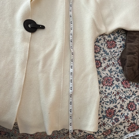 Soft Surroundings Saville topper cardigan sweater NWOT medium IVORY - Picture 6 of 6